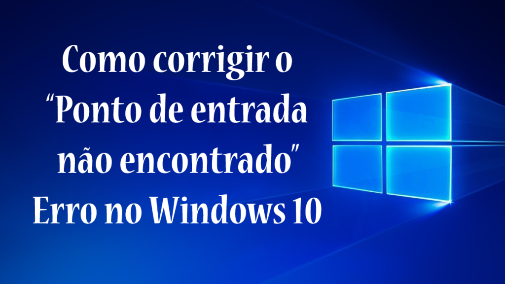 ponto de entrada não encontrado
