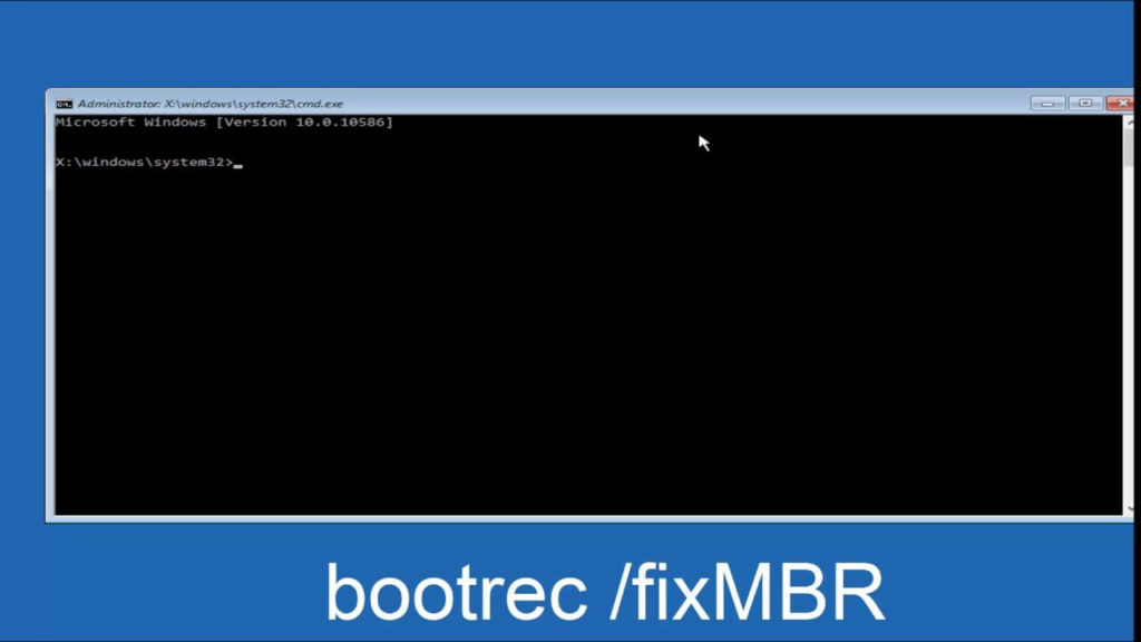 BOOTMGR sem o Windows 10